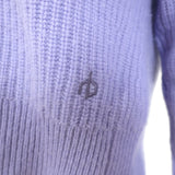 Rag & Bone Pierce Cashmere Cardigan Lavender Ribbed Knit Size Extra Small