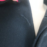 Alexander McQueen Swallow Cape Coat Black Wool-Cashmere Size 48