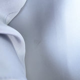 Peter Cohen Square Frolic Top Baby Blue Silk Size Small 3/4 Sleeve Blouse