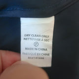 Ramy Brook navy Maisie grommet-embellished cold-shoulder mini dress, size M — pre-owned, authentic luxury