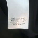 Alexander McQueen Swallow Cape Coat Black Wool-Cashmere Size 48