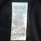 Alexander McQueen Swallow Cape Coat Black Wool-Cashmere Size 48