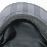 Burberry Nova Check Newsboy Cap Charcoal/Black Size Extra Large