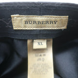 Burberry Nova Check Newsboy Cap Charcoal/Black Size Extra Large
