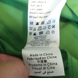 3.1 Phillip Lim Belted-Side Puff Sleeve Midi Dress Green Poplin Size 8