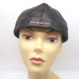 Givenchy Leather Brimless Snap-Back Baseball Cap Black One Size Unisex