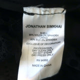 Jonathan Simkhai Tiered Ruffled Lace Cap Sleeve Midi Dress Black Size 10