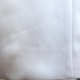 L'Agence Chamberlain satin blazer in white, luxury pre-owned one-button jacket, gently used authentic designer piece