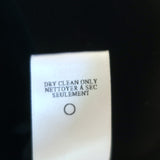 A.L.C. Cutout Maxi Dress Alejandro Black & White Striped Jersey Size Small