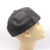 Givenchy Leather Brimless Snap-Back Baseball Cap Black One Size Unisex