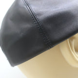 Givenchy Leather Brimless Snap-Back Baseball Cap Black One Size Unisex