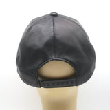 Givenchy Leather Brimless Snap-Back Baseball Cap Black One Size Unisex