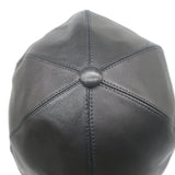 Givenchy Leather Brimless Snap-Back Baseball Cap Black One Size Unisex