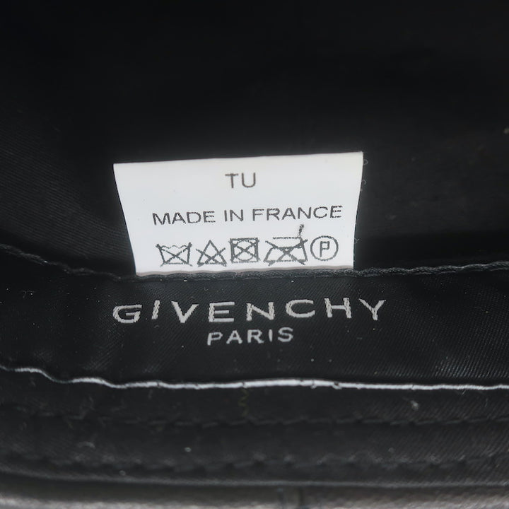 Givenchy Leather Brimless Snap-Back Baseball Cap Black One Size Unisex