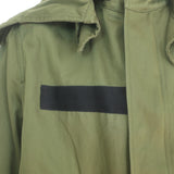 Givenchy Wing Print Parka Military Green Cotton Size 50 Hooded Jacket