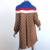 Gucci GG Supreme Technical Jersey Mini Dress Brown Size Medium