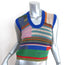 Marni Sweater Vest Multicolor Wool-Blend Patchwork Knit Size 38