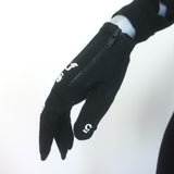 Majesty Black Ouija Gloves Black Cotton Size 8.5