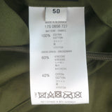 Givenchy Wing Print Parka Military Green Cotton Size 50 Hooded Jacket