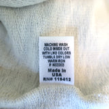 MONROW supersoft scattered rhinestone sweatshirt, heather gray, size L — pre-owned (new with tags)