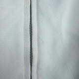 Chanel Identification 01P Colorblock Zip-Up Jacket Gray & White Size 38