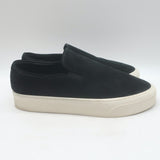 The Row Men's Dean Slip-On Sneakers Black Suede Size 40