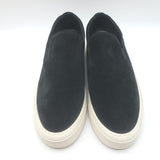 The Row Men's Dean Slip-On Sneakers Black Suede Size 40