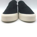 The Row Men's Dean Slip-On Sneakers Black Suede Size 40