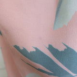 Camilla Garden of Dreams Round Neck Silk Caftan Pink Printed Silk One Size