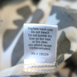 La Ligne Bee Smocked Midi Dress White/Black Printed Cotton Poplin Size Medium