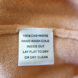 Lingua Franca Respect Your Mother Cashmere Sweater Peach Size Extra Small