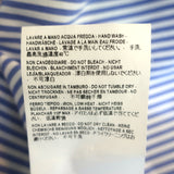 Balenciaga Logo Print Swing Shirt White & Blue Striped Cotton Size 34