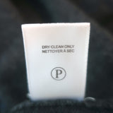 Brochu Walker Lace-Trim Sweater Marcella Charcoal Wool-Cashmere Size Small