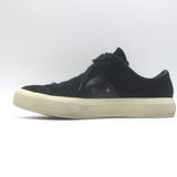 Tom Ford Cambridge Low Top Sneakers Black Leather & Suede Size 7.5