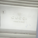 Gucci GG Supreme Slide Sandals Cream/Beige Canvas Size 7
