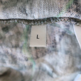 Gucci Flora Snake Print T-Shirt Military Green Linen Jersey Size Large NEW