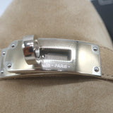 Hermes Gabriel Slide Sandals Beige Suede Size 43