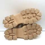 Prada Monolith Crochet Raffia Cage Sandals Natural Size 37