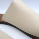 ATP Atelier Rosa Cutout Sandals Cream Leather Size 38 NEW