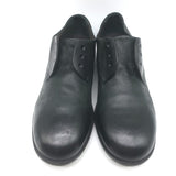 Marsell Laceless Derby Shoes Black Leather Size 40 US 7