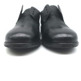 Marsell Laceless Derby Shoes Black Leather Size 40 US 7
