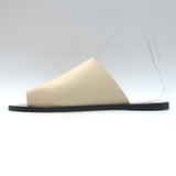 ATP Atelier Rosa Cutout Sandals Cream Leather Size 38 NEW