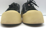 Marni Pablo Low Top Sneakers Black Leather Size 40