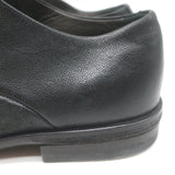 Marsell Laceless Derby Shoes Black Leather Size 40 US 7