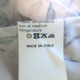 G. Label Sheely Puff Sleeve Midi Dress Cream Butterfly Print Poplin Size 6