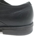 Marsell Laceless Derby Shoes Black Leather Size 40 US 7