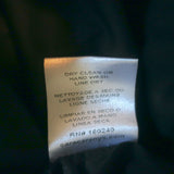 Cara Cara Hutton Midi Shirt Dress Black Cotton Poplin Size Small