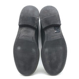 Marsell Laceless Derby Shoes Black Leather Size 40 US 7