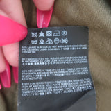 Saint Laurent High-Low Military Parka Army Green Twill Size 48