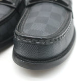Louis Vuitton Damier Major Loafers Graphite/Black Canvas Size 7